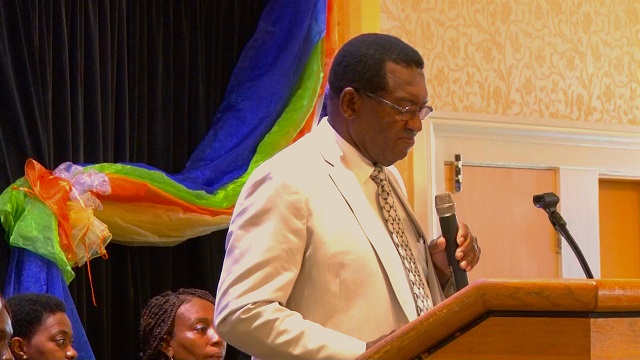 MINISTER HAMILTON CONGRATULATES CAYON CHURCH OF GOD ON 70TH ANNIVERSARY