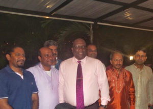 Prime Minister Harris celebrating Diwali with Indian community