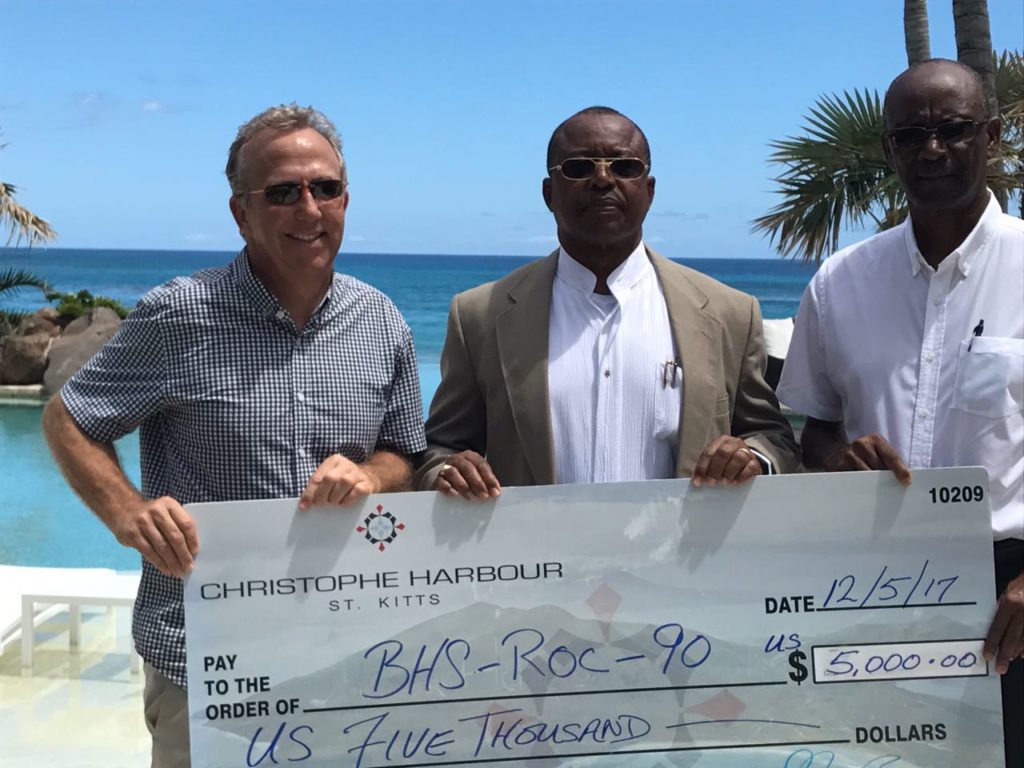 Christophe Harbour Foundation gives vital support to BHS ROC-90