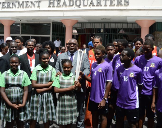 PRIME MINISTER HARRIS WELCOMES HISTORIC VISIT OF QUEEN’S BATON