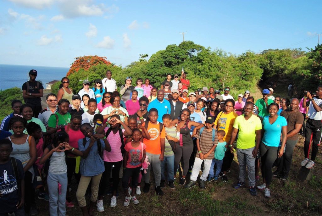 2017 Enviro-Walk celebrates World Environment Day and Promotes Sustainable Tourism in St. Kitts.