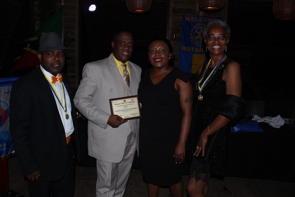 Rotary Club of Liamuiga Police Officer of the Year 2016/17