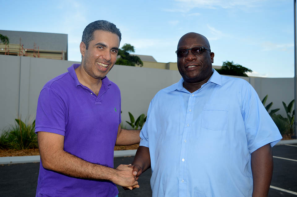 OVER 90 PERCENT OF THE JOBS AT PARK HYATT ST. KITTS TO BE FILLED BY KITTITIANS AND NEVISIANS