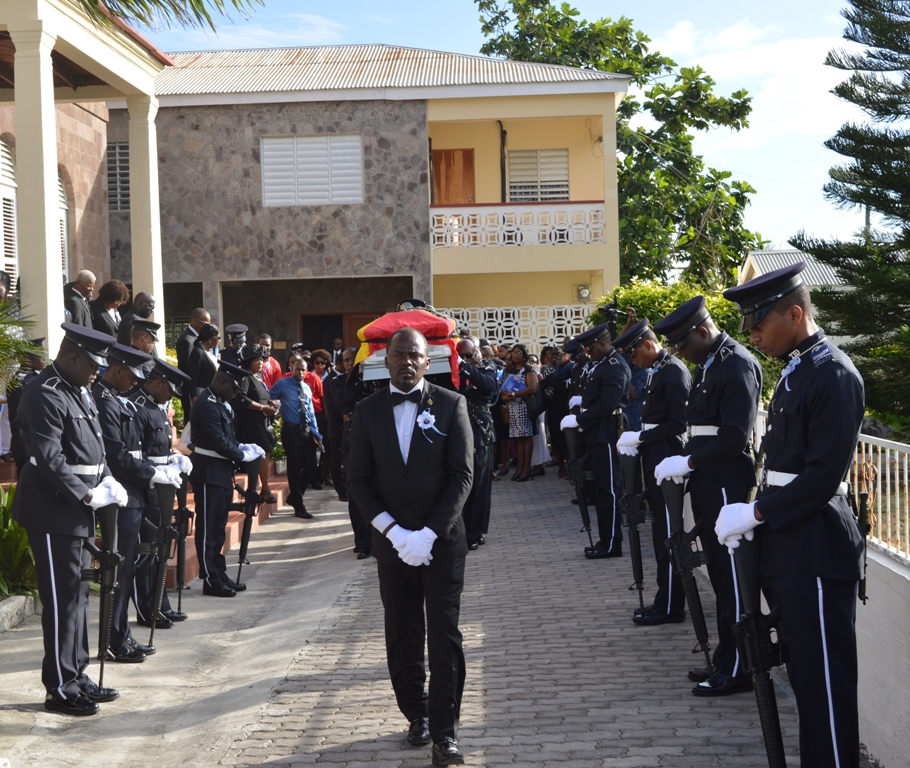 FOND MEMORIES SHARED AT SERVICE FOR THE LATE RETIRED COMMISSIONER OF POLICE ROBERT JEFFERS