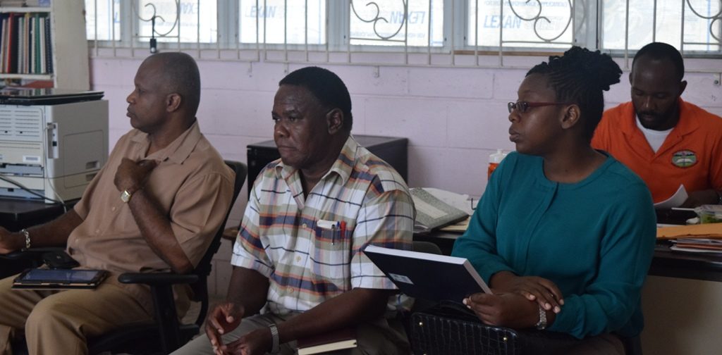 POLICE AND HIGH SCHOOL OFFICIALS DISCUSS STUDENT AND STAFF SAFETY