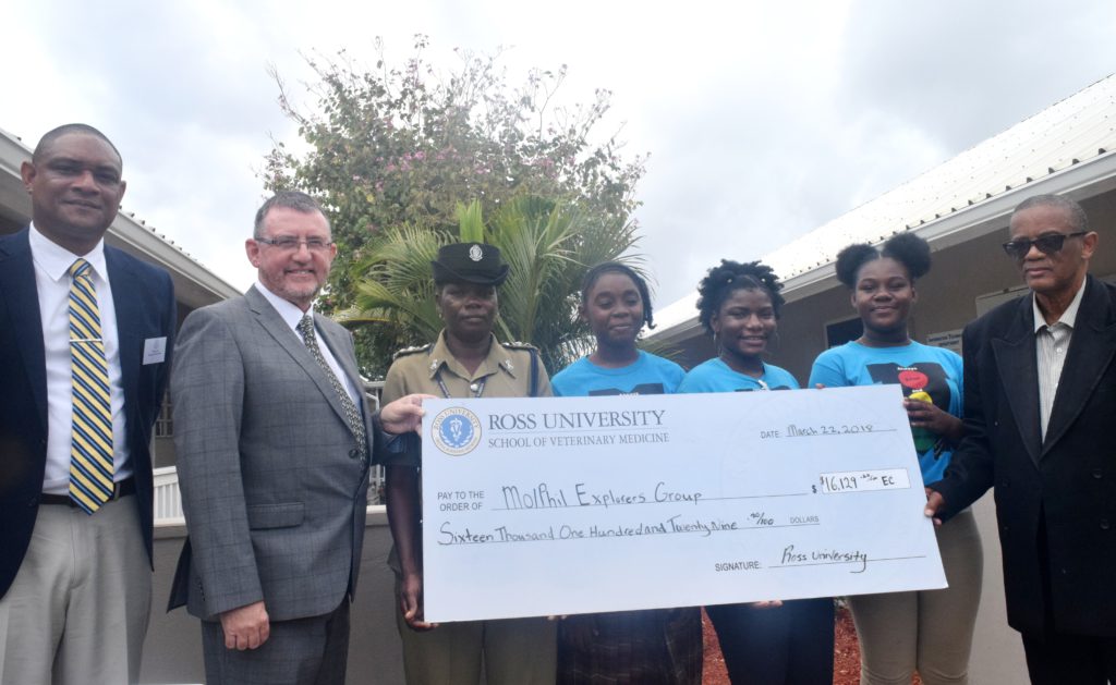 ROSS UNIVERSITY GIVES FINANCIAL SUPPORT TO MOL-PHIL EXPLORERS