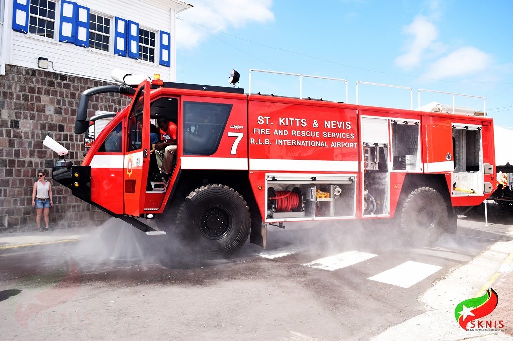 SCORES OF RESIDENTS SUPPORT ST. KITTS AND NEVIS FIRE AND RESCUE SERVICES’ OPEN DAY