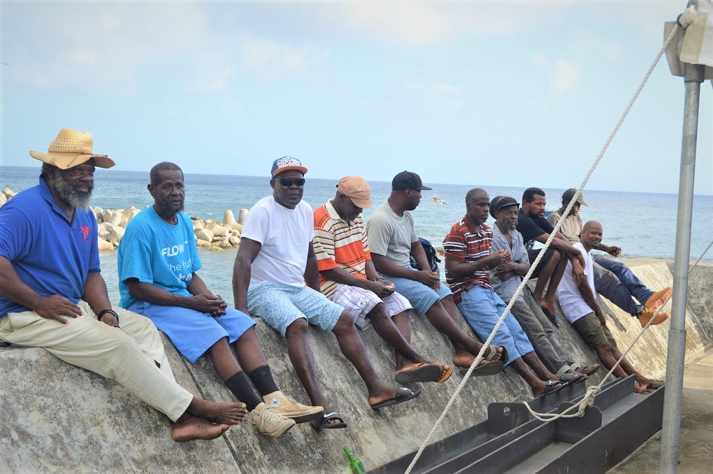 OLD ROAD FISHERFOLK ASSURED THAT DAMAGED BREAKWATER PIER WHEN REBUILT WILL BE MORE SUSTAINABLE