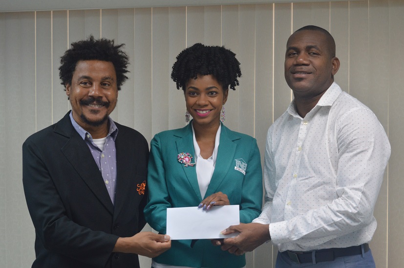 NATIONAL SWIMSUIT QUEEN, JACKIEMA FLEMMING, RECEIVES FINANCIAL SUPPORT FROM MINISTRY OF CULTURE FOR MISS VENUS PAGEANT IN ANGUILLA
