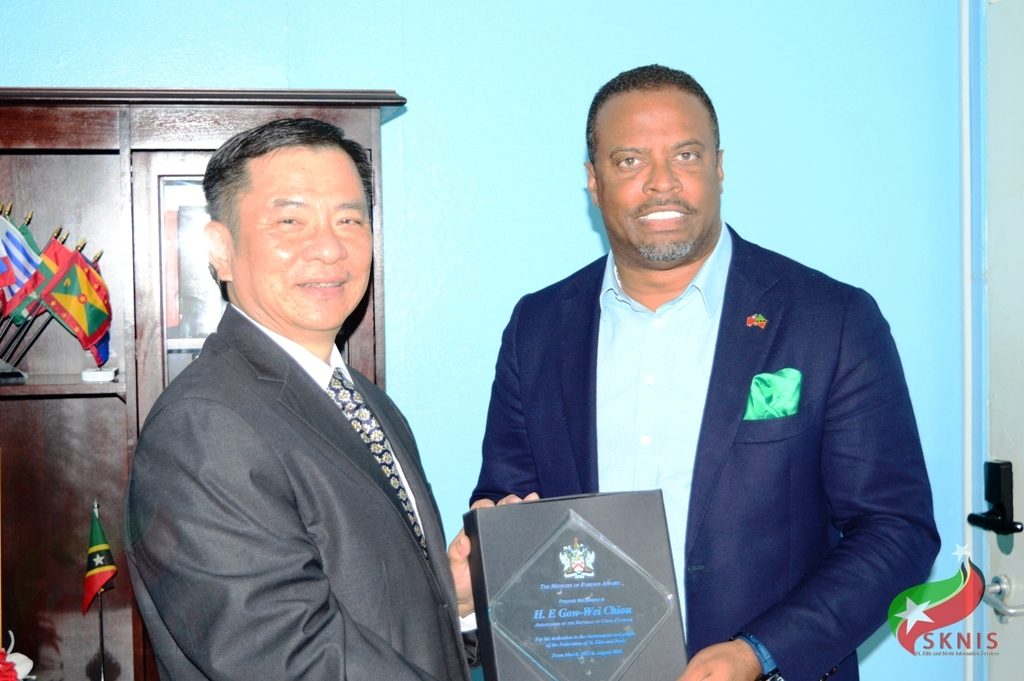 St. Kitts and Nevis to Bid Farewell to the Republic of China’s (Taiwan) Resident Ambassador H.E. George Gow-wei Chiou.