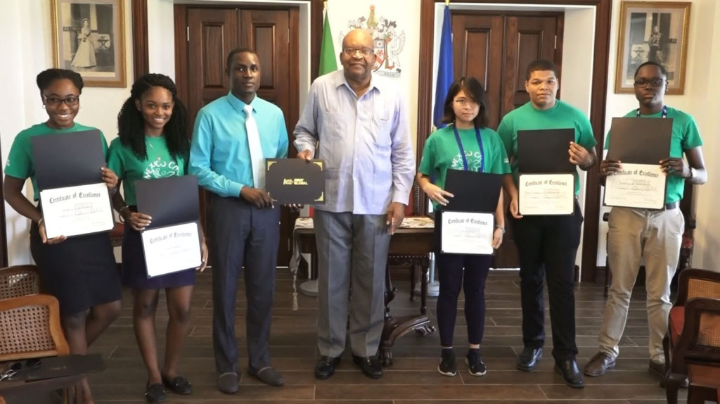 CFBC ROBOTICS TEAM CONGRATULATED FOR JOB WELL DONE