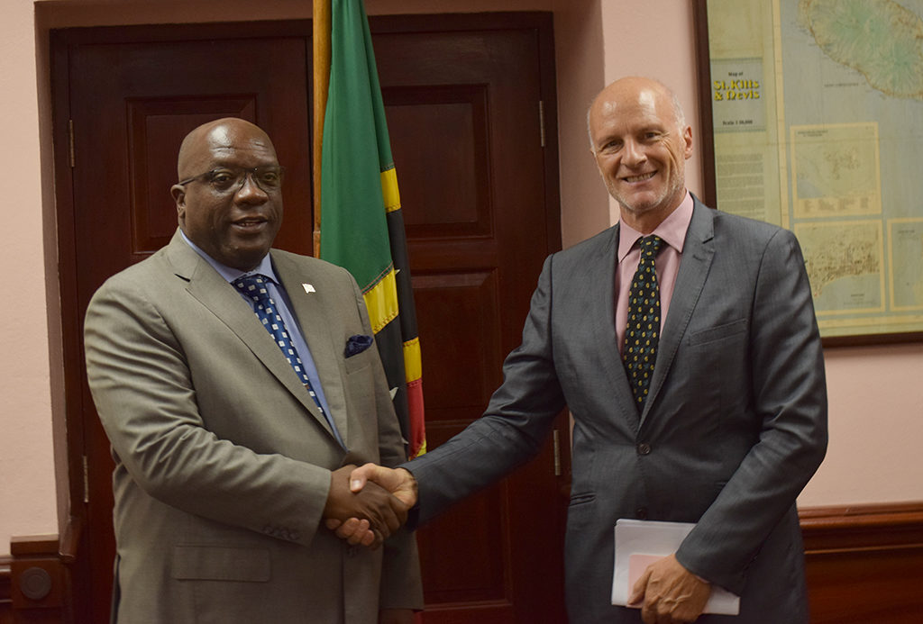 PM HARRIS HOLDS DISCUSSIONS WITH ITALIAN SPECIAL ENVOY TO THE CARIBBEAN COUNTRIES, HIS EXCELLENCY ROBERTO NATALI