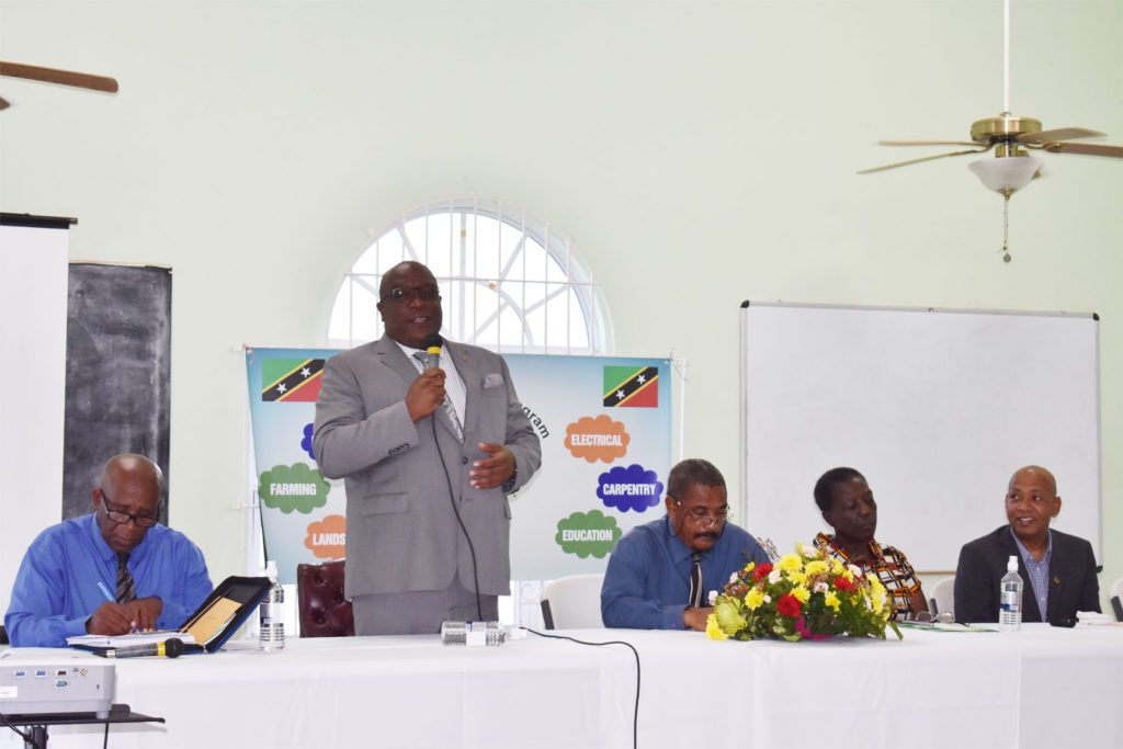 Prime Minister Harris encourages STEP workers to be better contributors to the country