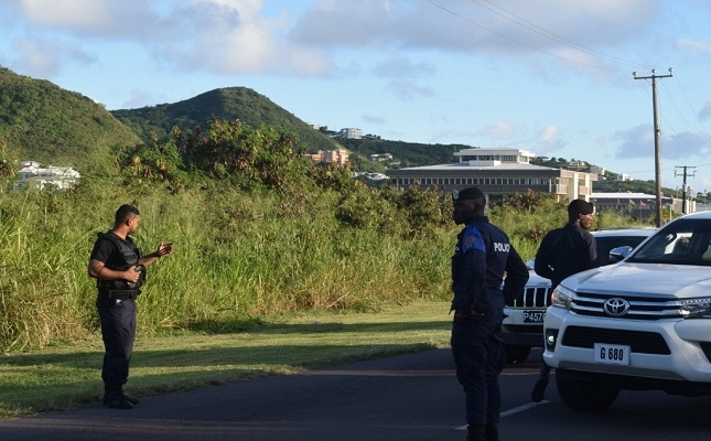 PM HARRIS SAYS RSS TROOPS WILL STAY IN ST. KITTS-NEVIS AS LONG AS LOCAL SECURITY HEADS DEEM IT NECESSARY