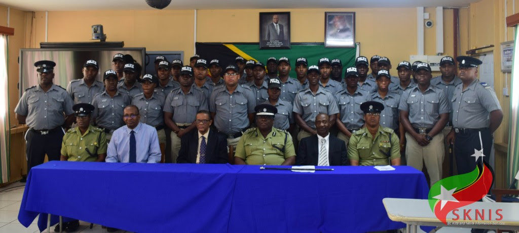 THIRTY-FOUR RECRUITS BEGIN JOURNEY TO BECOME POLICE OFFICERS IN ST. KITTS-NEVIS