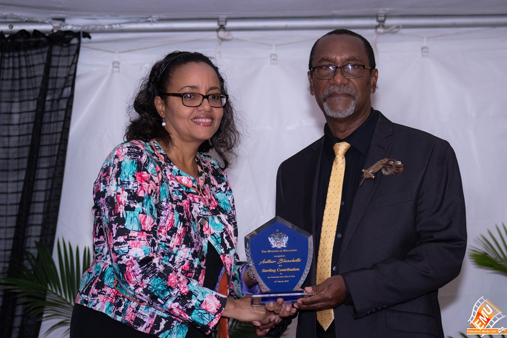 Hon Wendy C. Phipps delivers address at the Ministry of Education’s Awards Ceremony and Cocktail Reception in Honour of Retired Education Officials