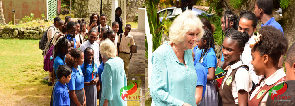 HER ROYAL HIGHNESS DUCHESS OF CORNWALL VISITS HERMITAGE PLANTATION INN IN NEVIS
