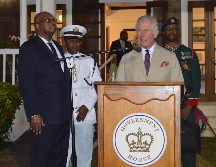 THEIR ROYAL HIGHNESSES LEAVE ST. KITTS AND NEVIS IMPRESSED WITH THE SOCIETY AND LEADERSHIP OF THE GOVERNMENT