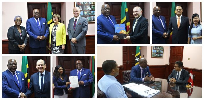 PRIME MINISTER HARRIS HOLDS SERIES OF BILATERAL TALKS AS PART OF DIPLOMATIC WEEK 2019