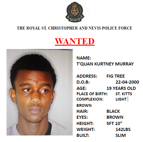 Wanted Poster – T’quan Murray