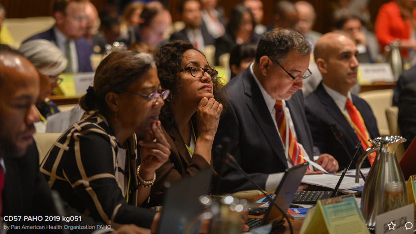 Meeting of Health Ministers at PAHO opens with call for accelerated action on urgent priorities in the Americas
