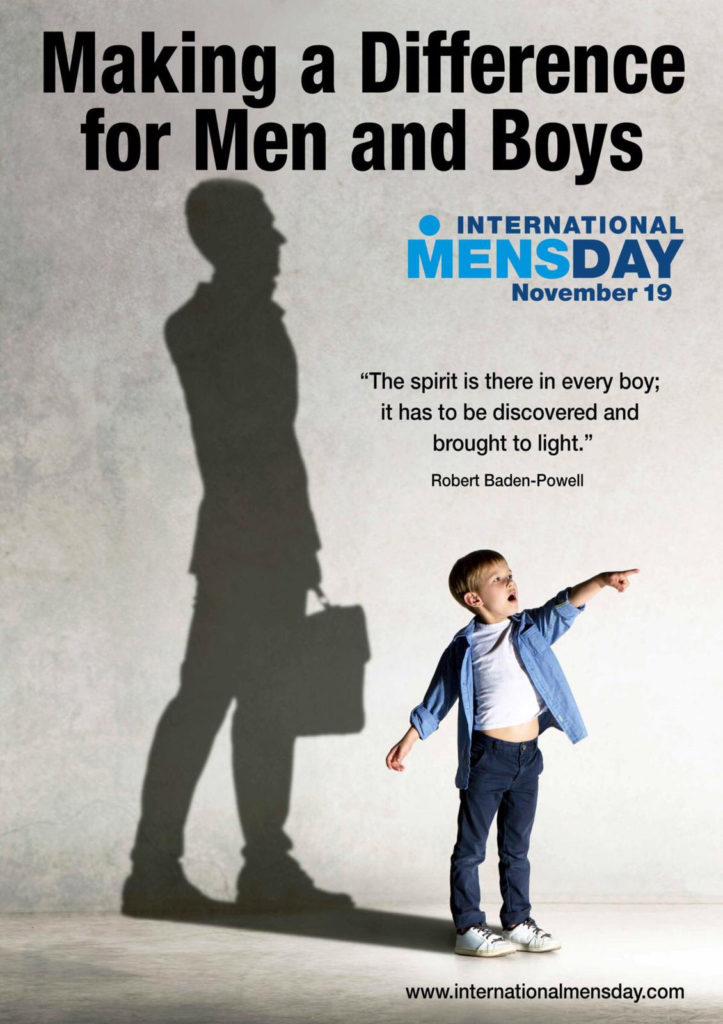 INTERNATIONAL MEN’S DAY TO BE HIGHLIGHTED ON WORKING FOR YOU ON WEDNESDAY, NOVEMBER 20