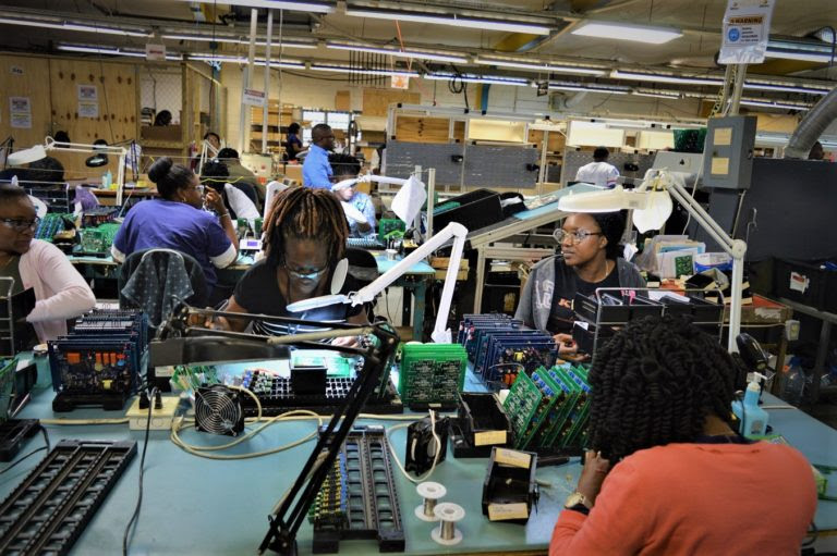 GROWTH IN THE MANUFACTURING SECTOR LEADING TO ADDITIONAL JOBS IN ST. KITTS AND NEVIS
