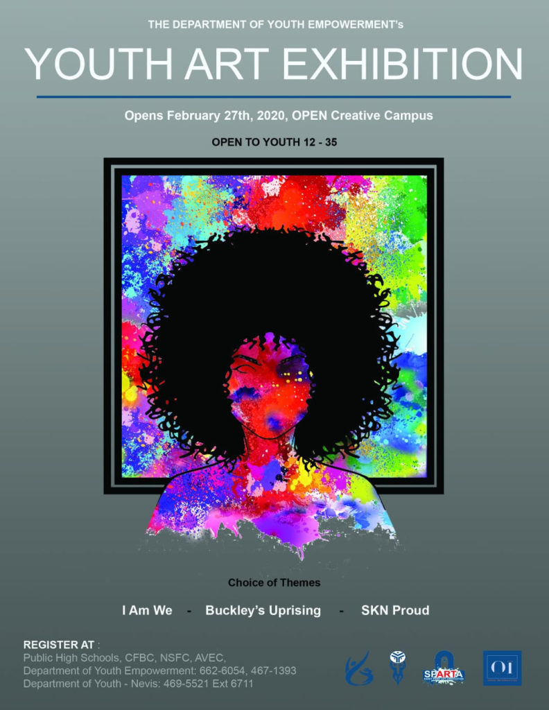 DEPARTMENT OF YOUTH EMPOWERMENT ENLISTS YOUNG PEOPLE FOR YOUTH ART EXHIBITION