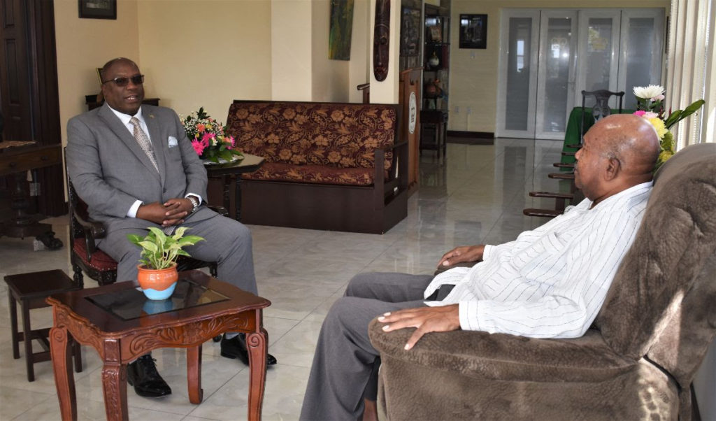 PRIME MINISTER HARRIS UPDATES HIS EXCELLENCY THE GOVERNOR GENERAL ON IMPORTANT MATTERS OF STATE
