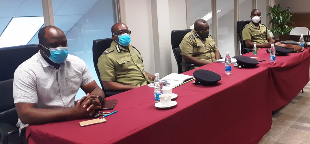 RSCNPF HIGH COMMAND PLEASED WITH PERFORMANCE OF OFFICERS DURING STATE OF EMERGENCY