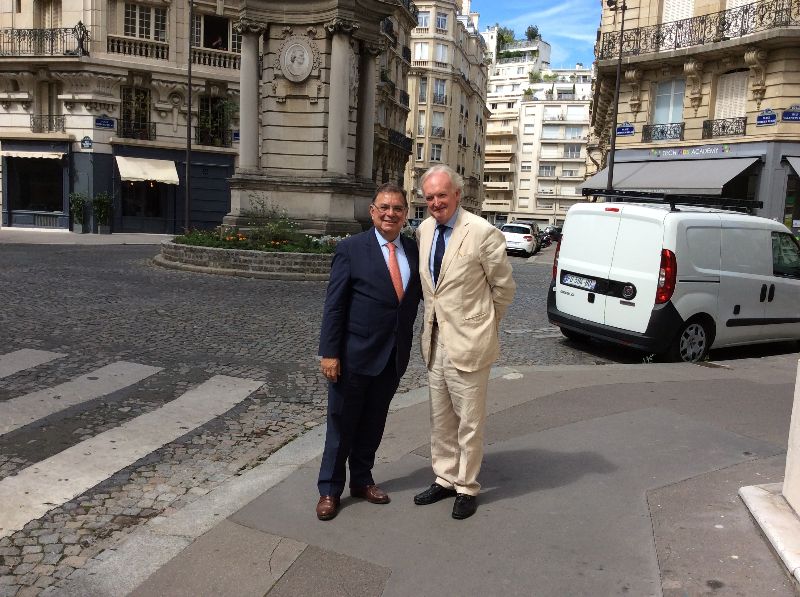 St. Kitts & Nevis and Brazil envoys discuss mutual areas of cooperation at UNESCO