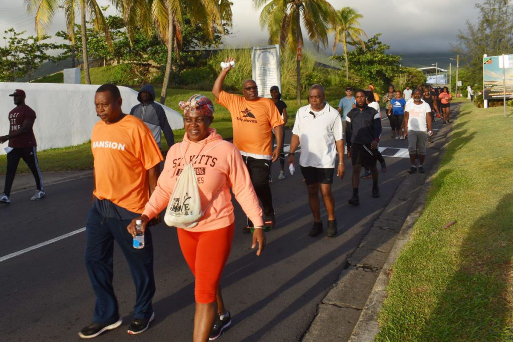 PM HARRIS CONTINUES TO PROMOTE HEALTHY LIFESTYLES, AS HE INVITES ALL TO HIS MONTHLY HEALTH WALK ON SATURDAY