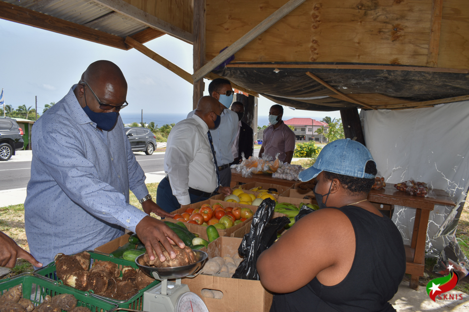 GOVERNMENT EXPANDING ITS COMMUNITY MARKETS INITIATIVE ACROSS ST. KITTS