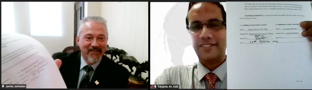 Caribbean Examinations Council® Signs MOU With MSU Texas