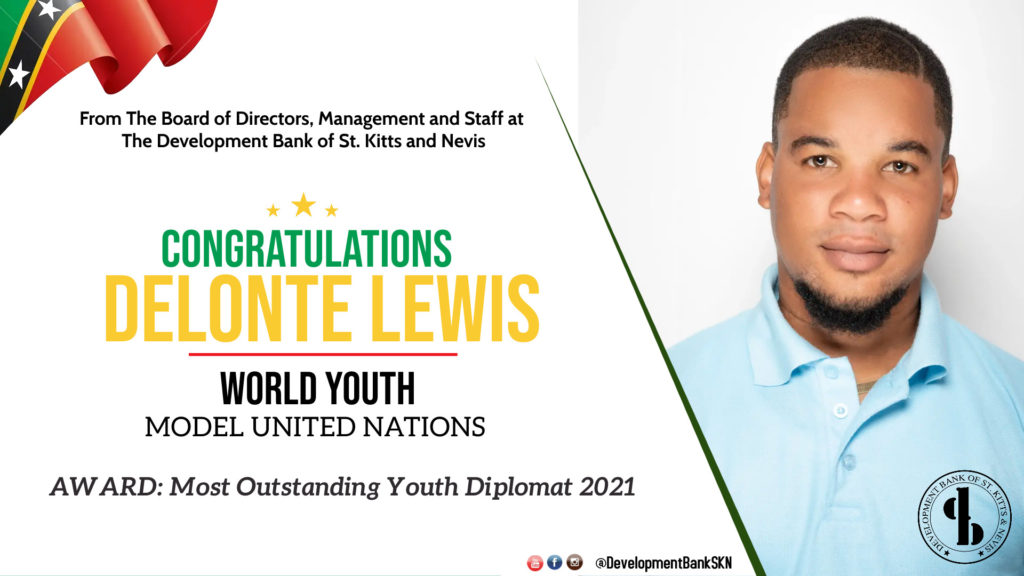 LEWIS, DBSKN AMBASSADOR COPS OUSTANDING DIPLOMACY AWARD AT THE WYMUN SIMULATION CONFERENCE