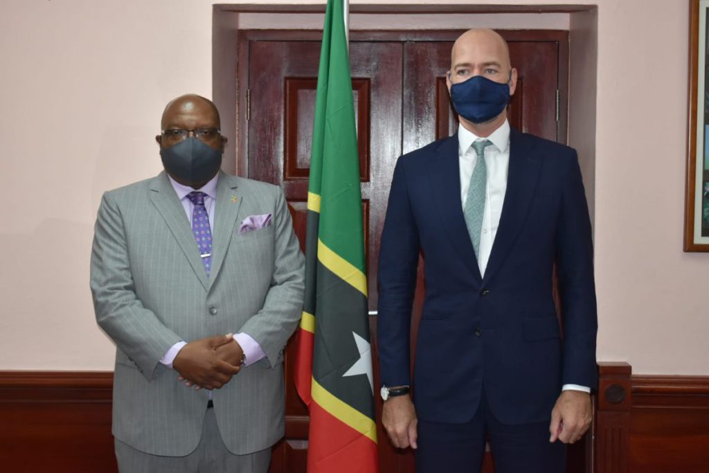 PRIME MINISTER HARRIS HOLDS BILATERAL TALKS WITH UK HIGH COMMISSIONER TO ST. KITTS AND NEVIS