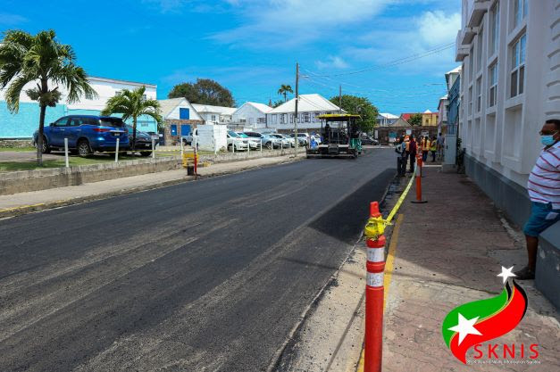 RESURFACING OF BANK STREET ROAD TO GREATLY IMPROVE VEHICULAR TRAFFIC