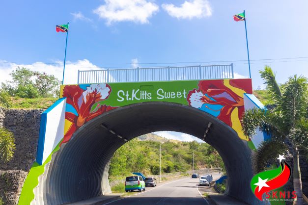 TUNNEL AT CAMPS ROUNDABOUT BEAUTIFIED WITH ARTWORK
