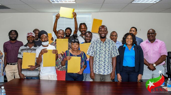 SEVENTEEN RESIDENTS OF NEW AMSTERDAM ISSUED WITH BLANK CERTIFICATES OF TITLE