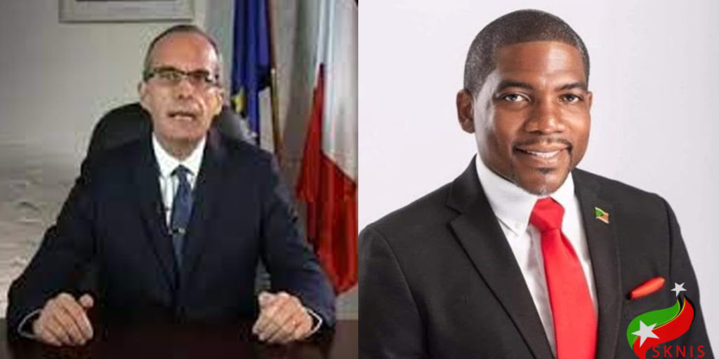 FRANCE CONVEYS CONGRATULATIONS TO NEW ST. KITTS AND NEVIS PRIME MINISTER HON. DR. TERRANCE DREW