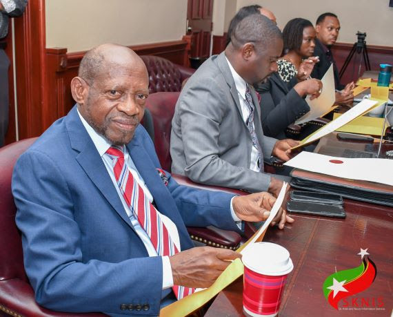 HON. DR. DENZIL DOUGLAS SWORN IN AS CHIEF DIPLOMAT TO REPRESENT THE FEDERATION OF ST. KITTS AND NEVIS