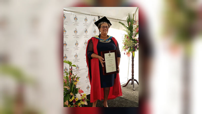 CARPHA ED Receives UWI Honorary Doctor of Science Degree