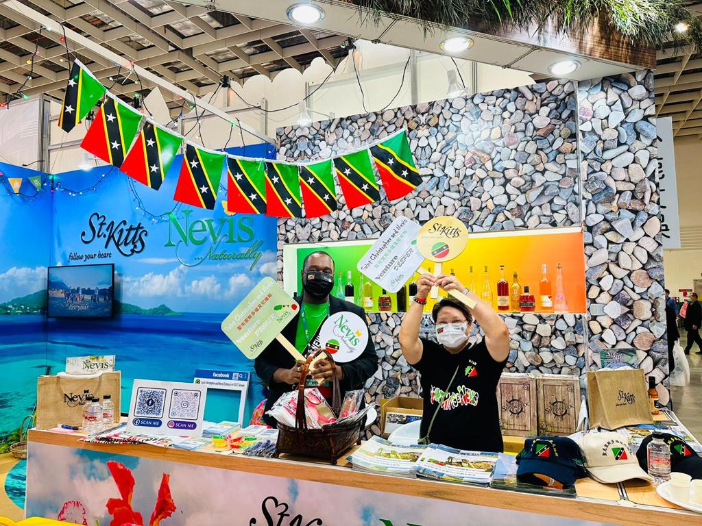 Embassy of Saint Kitts and Nevis in Taiwan participates in the 2022 Taipei International Travel Fair