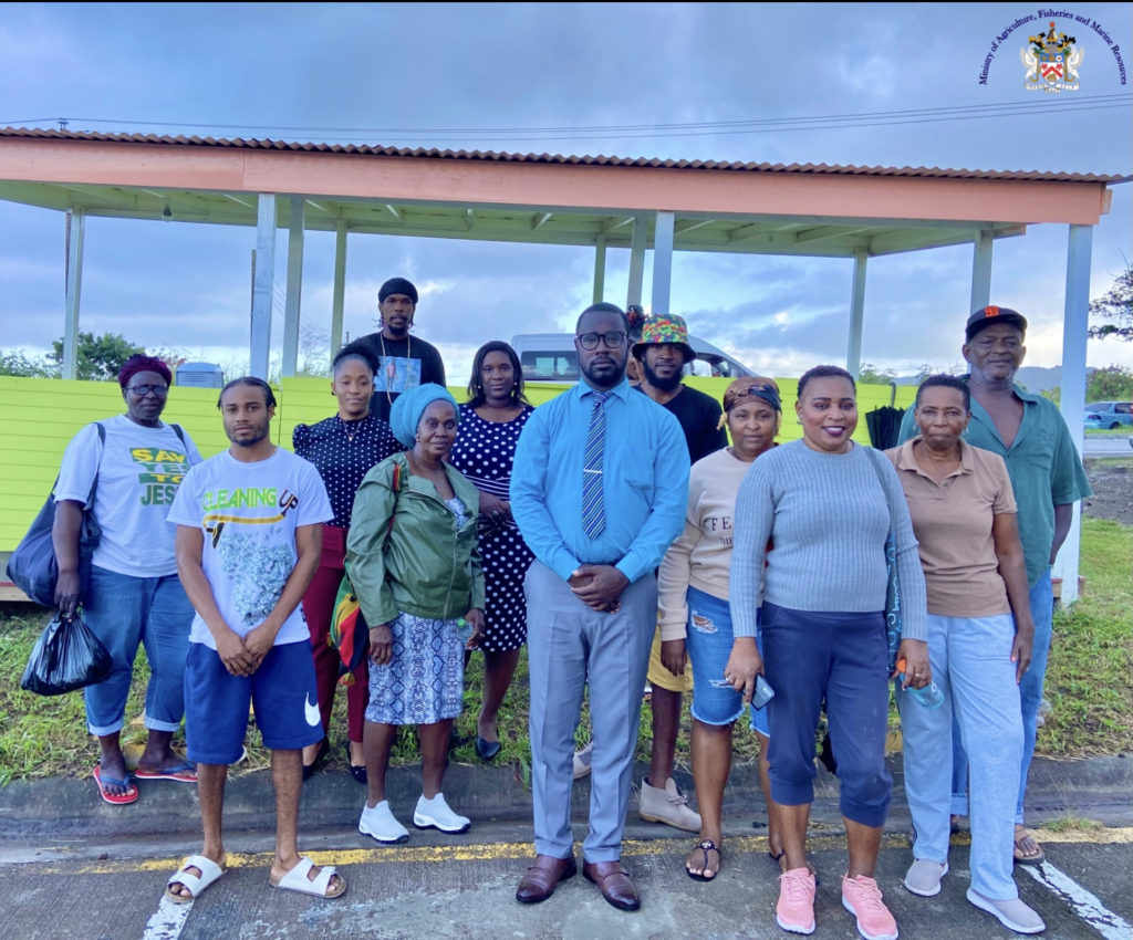 AGRICULTURE PS ADDRESSES CONCERNS OF BOURRYEAU MARKET VENDORS