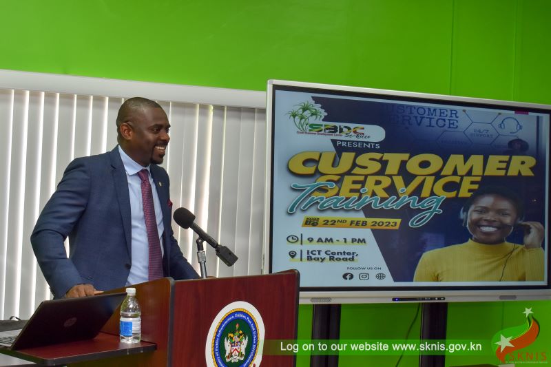 A NUMBER OF SMALL BUSINESSES ACROSS THE FEDERATION BENEFIT FROM THE SBDC’S CUSTOMER SERVICE TRAINING