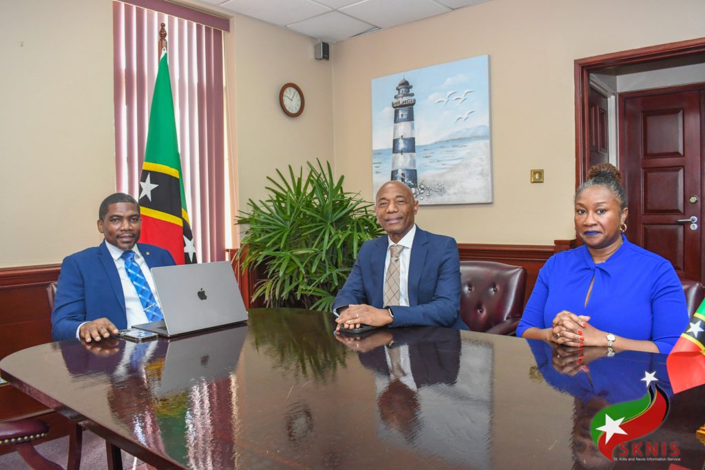 Courtesy Call on the Prime Minister of Saint Kitts and Nevis by the President of Caribbean Development Bank