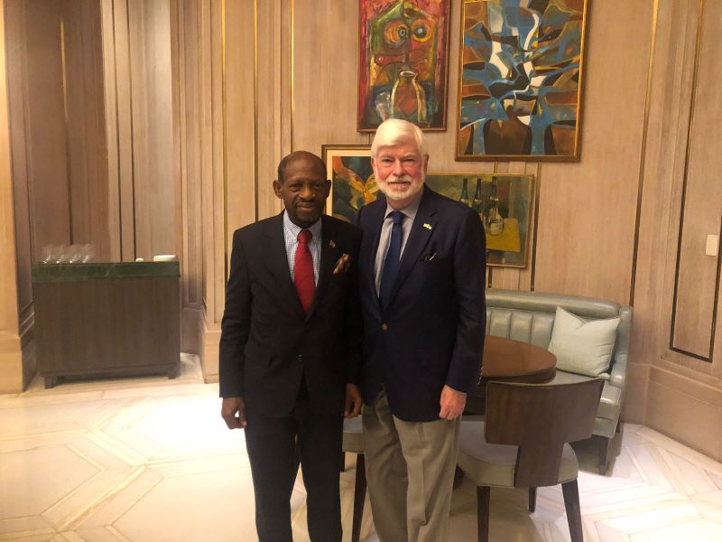 ST. KITTS AND NEVIS’ FOREIGN MINISTER DIALOGUES WITH BILATERAL PARTNERS ON DEEPENING MUTUAL AND SUSTAINABLE RELATIONSHIPS