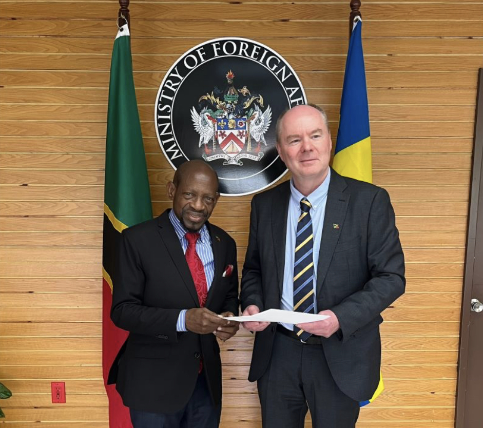 Swedish Ambassador Pays Courtesy Call on the Rt. Honourable Dr. Denzil Douglas