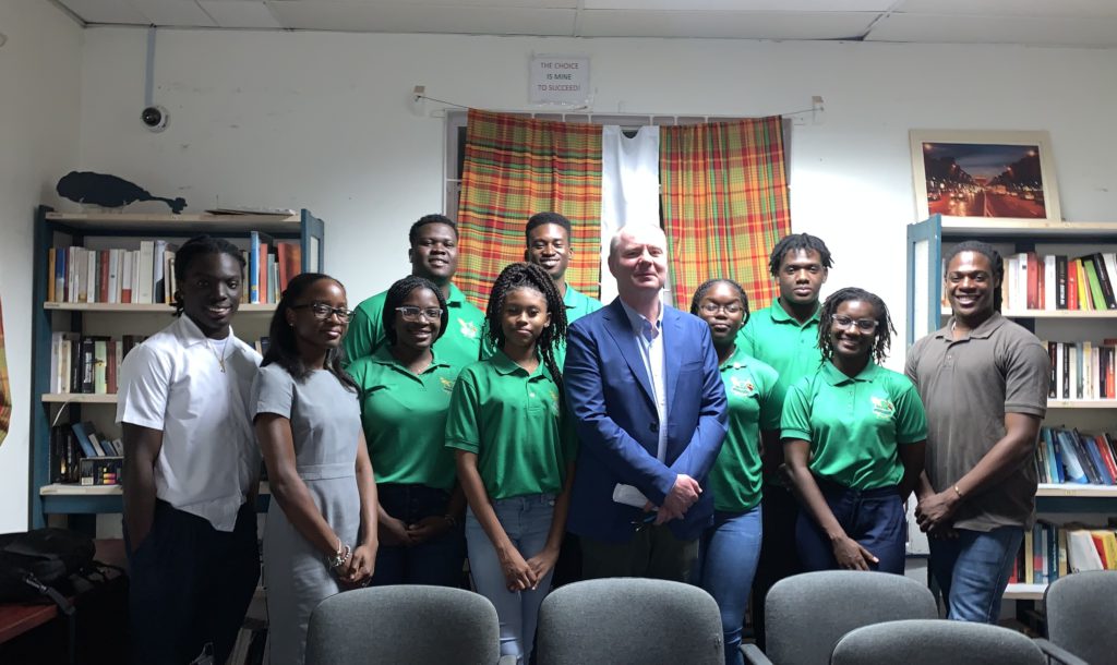 SWEDEN AMBASSADOR VISITS SKNYPA