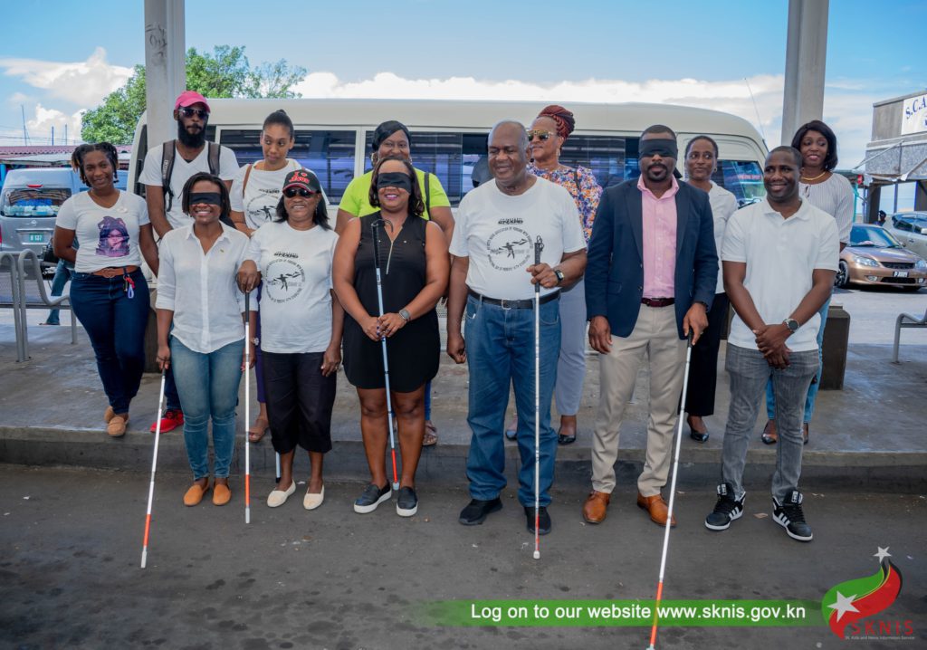 GOVERNMENT MINISTERS EXPERIENCE THE PAIN OF SOCIETY’S BLIND